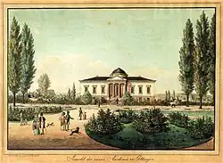 Neue Anatomie Göttingen, 1827–1829 (Stich von Friedrich Besemann, 1829/30[21])