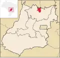 Lage von Mara Rosa in Goiás
