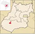 Lage von Montividiu (Goiás)