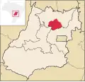 Lage von Niquelândia in Goiás