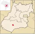 Lage von Santa Helena de Goiás