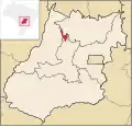 Lage von Tereza de Goiás