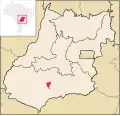 Lage von Turvelândia (Goiás)