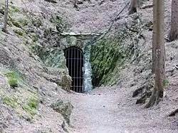 Eingang des Schmutzler-Stollens