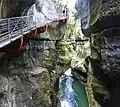 Gorges du Fier im Département Haute-Savoie, Frankreich