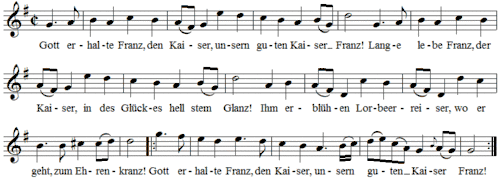 GottErhalteFranzDenKaiser
