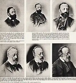 Porträts von Gottfried Keller