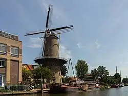 Mühle: molen de Roode Leeuw