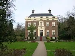 Ansicht des Landhauses Goudestein