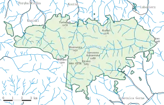 Karte des Nationalparks