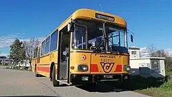 Gräf & Stift GSÜH 240 M12 der österreichischen Post, hier zu sehen im Besitz der OBK Omnibuskraftverkehr KG