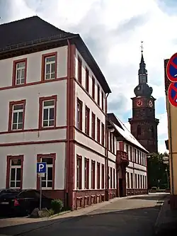 Leininger Oberhof und Martinskirche