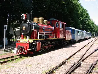 Гр-336 bei der Kindereisenbahn Kiew