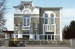 Villa Meyn - Villa mit Jugendstilelementen - Baujahr: 1907 - Dorfstraße 3553.6973029.648953Foto: 1996
