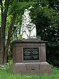 Grab-Denkmal für Johann Jakob Bachofen auf dem Friedhof Wolfgottesacker,