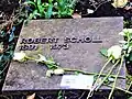 Grab von Robert Scholl auf dem Friedhof am Perlacher Forst in München (Grab Nr. 73-1-18)