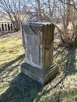 Das Grab von Johan Carl Wilhelm Voigt in Ilmenau.