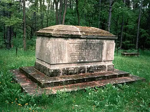 Grab des Georg von Werthern (1816–1895)