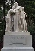 Grabmal der Familie Hermes auf dem Düsseldorfer Nordfriedhof
