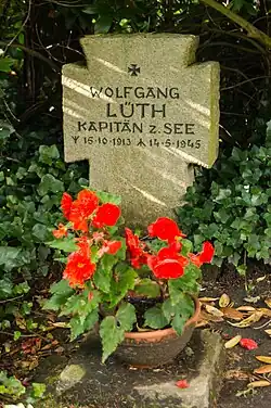 Grab von Wolfgang Lüth (Foto 2012)