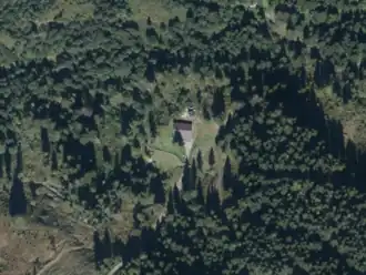 Grabner-Heimalm aus der Vogelperspektive