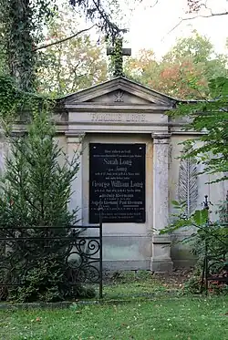 Grabstätte von George William Long sen.