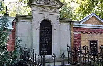 Grabstätte von Richard Alexander Waugh