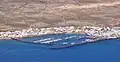 Caleta del Sebo, Blick von Lanzarote