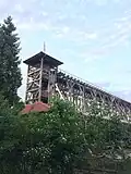 Gradierwerk in Bad Sooden-Allendorf ohne Schwarzdornbestückung