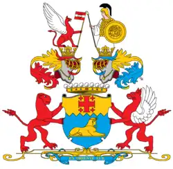Wappen des Grafen Prokesch von Osten (1871)