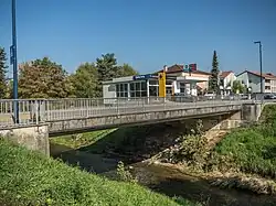 Brücke über die Mentue bei Yvonand