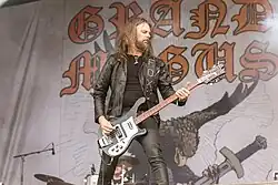 Bassist Mats Fox Hedén Skinner