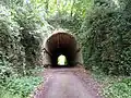 Tunnel des nie fertiggestellten Eure-Kanals