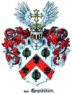 Wappen derer von Grandidier
