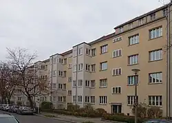 Granitzstraße 21–24 in Berlin-Pankow (um 1925)