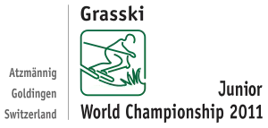 Logo der Grasski-Juniorenweltmeisterschaft 2011