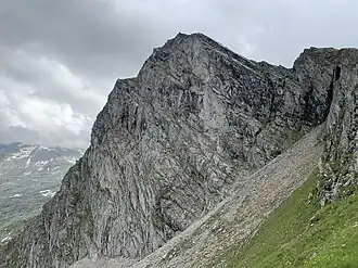 Der Graukogel, rechts ein Vorgipfel