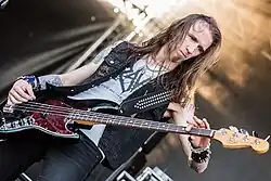 Bassist Tobias Christianson