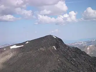 Grays Peak vom Torreys Peak aus gesehen