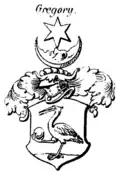 Wappen der bürgerlichen Familie Gregory