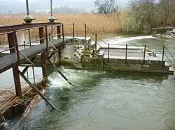 Regulierungswehr der Greifenseewuhr-Gesellschaft 1891