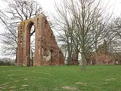 Ruine des Klosters in Eldena