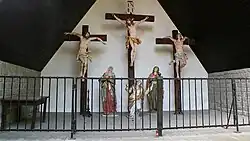 Kalvarienberg­gruppe in Schwalleck, Grein (um 1650)