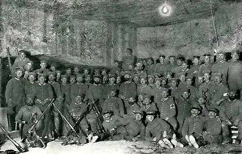 Strelitzer Grenadiere in ihrer Unterkunft