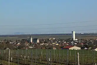 Ortsansicht von Nordwesten