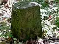 Grenzstein, Gemarkungsgrenze Nußloch zu Leimen am Grauenbrunnen (Aufn. 2022)