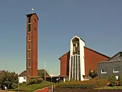 Heutige St.-Bernward-Kirche