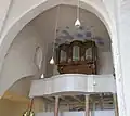 Orgelempore mit Obergadenblende