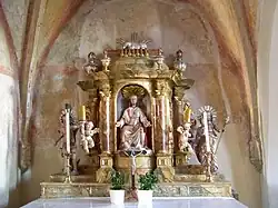 Altar im ehemaligen Chor