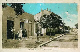 Hauptstraße von Grombalia (um 1920)